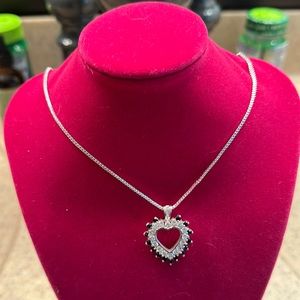 925 Diamond Sapphire